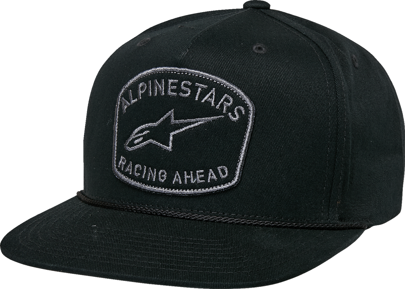 Alpinestars Promptus Snapback Hat - Black (Part Number 1235-81445-10-OS)