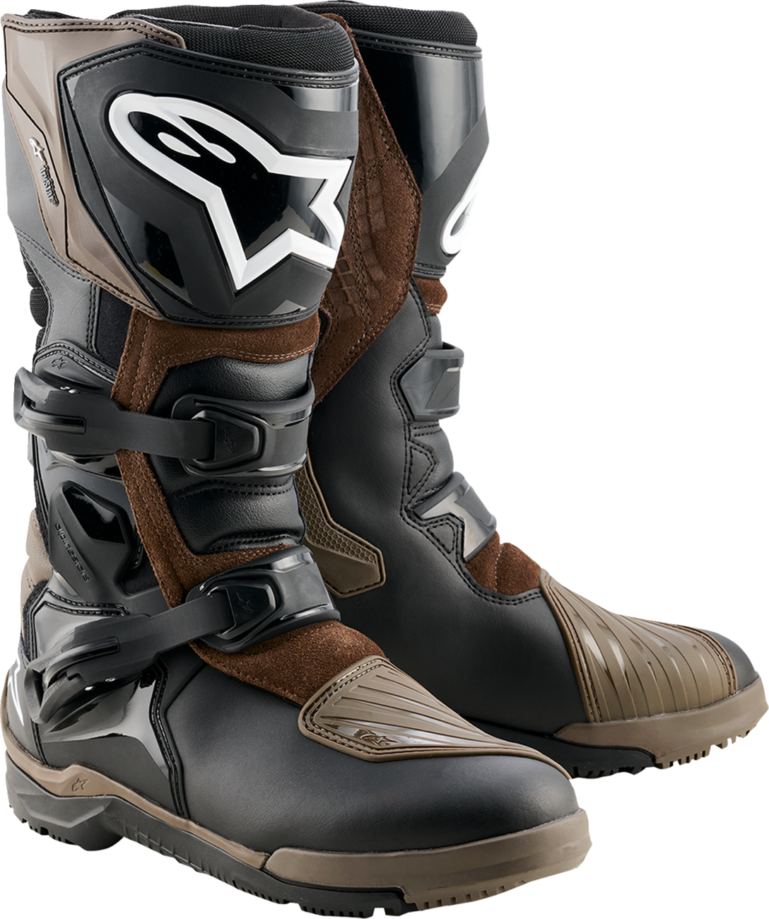 Alpinestars Corozal Adventure Drystar® Boots - Brown/Black US 8 - Part 2040126-82-8