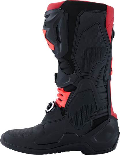 ALPINESTARS Tech 10 Boots - Black/Red - US 7 / EU 40.5 2010020-13-7
