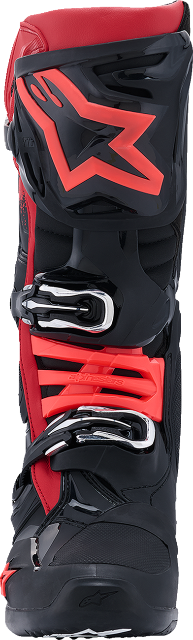 ALPINESTARS Tech 10 Boots - Black/Red - US 7 / EU 40.5 2010020-13-7