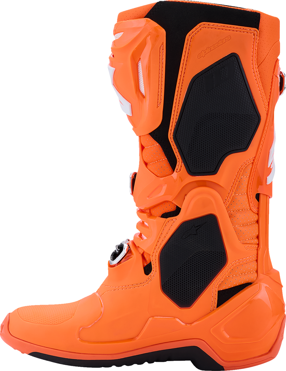 Alpinestars Tech 10 Supervented Off-Road Boots - Fluorescent Orange/Black/White, US 12 / EU 47