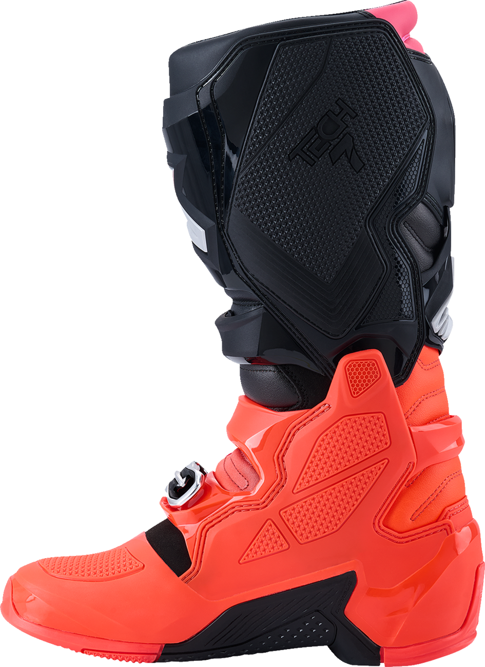 Alpinestars Tech 7 Off-Road Boots - Black, Fluorescent Red & Pink, US 10 / EU 44.5