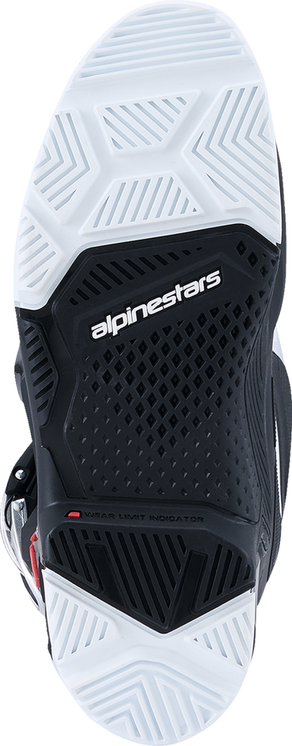 Alpinestars Tech 7 Enduro Boots - Black/White US 12, Part 2010426-12-12