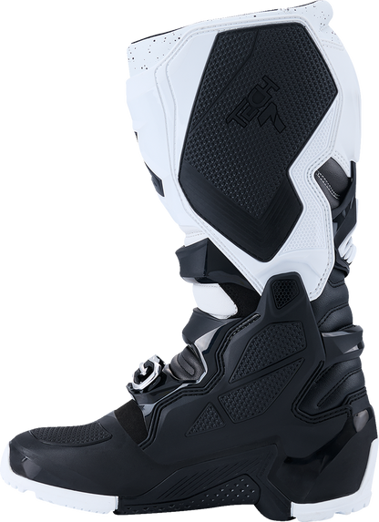 Alpinestars Tech 7 Enduro Boots - Black/White US 12, Part 2010426-12-12