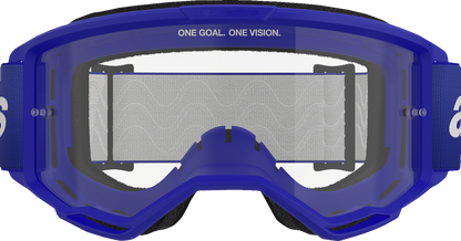 Alpinestars GOGGLES Vision 3 Wordmark Blue Clear Lens - Part 5103325-7189
