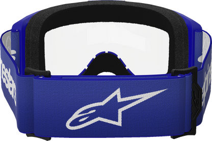 Alpinestars GOGGLES Vision 3 Wordmark Blue Clear Lens - Part 5103325-7189
