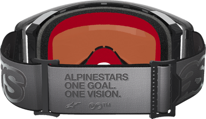 Alpinestars GOGGLES Supertech Vision Vista Black with Gold Mirror Lens (Part No. 5100226-1581)