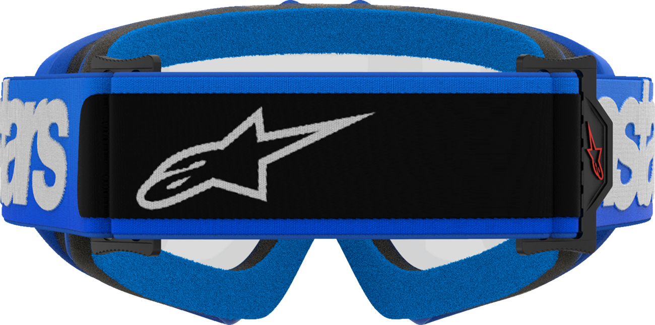 Alpinestars Youth Vision Goggle Blaze Blue with Clear Lens Part 5140325-7189