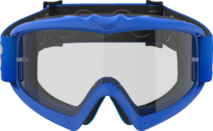 Alpinestars Youth Vision Goggle Blaze Blue with Clear Lens Part 5140325-7189