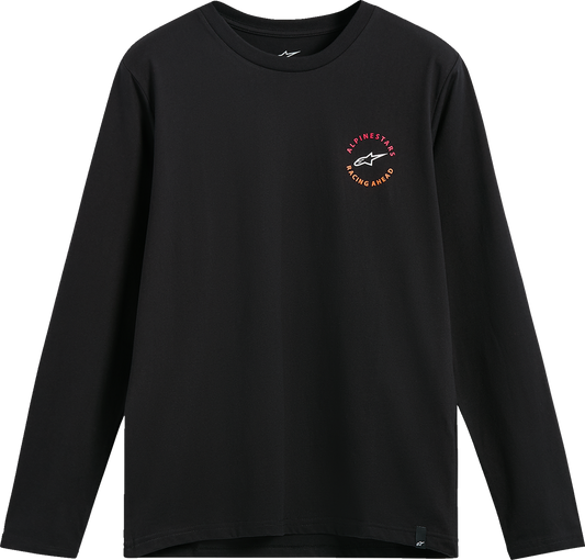 Alpinestars True Long-Sleeve CSF T-Shirt - Black, Size Large