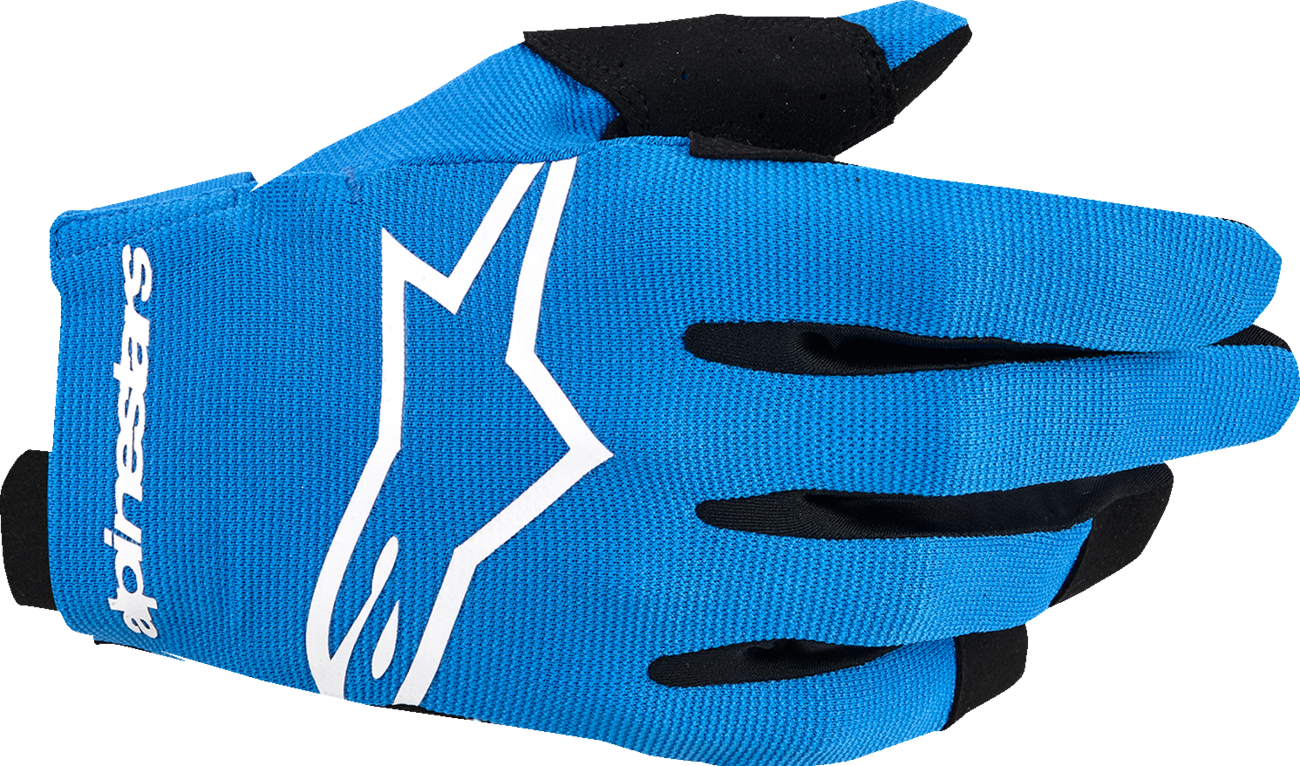 Alpinestars Youth Radar Gloves - UCLA Blue/White, 2XS - Lightweight, Comfortable Motorcycle Gloves