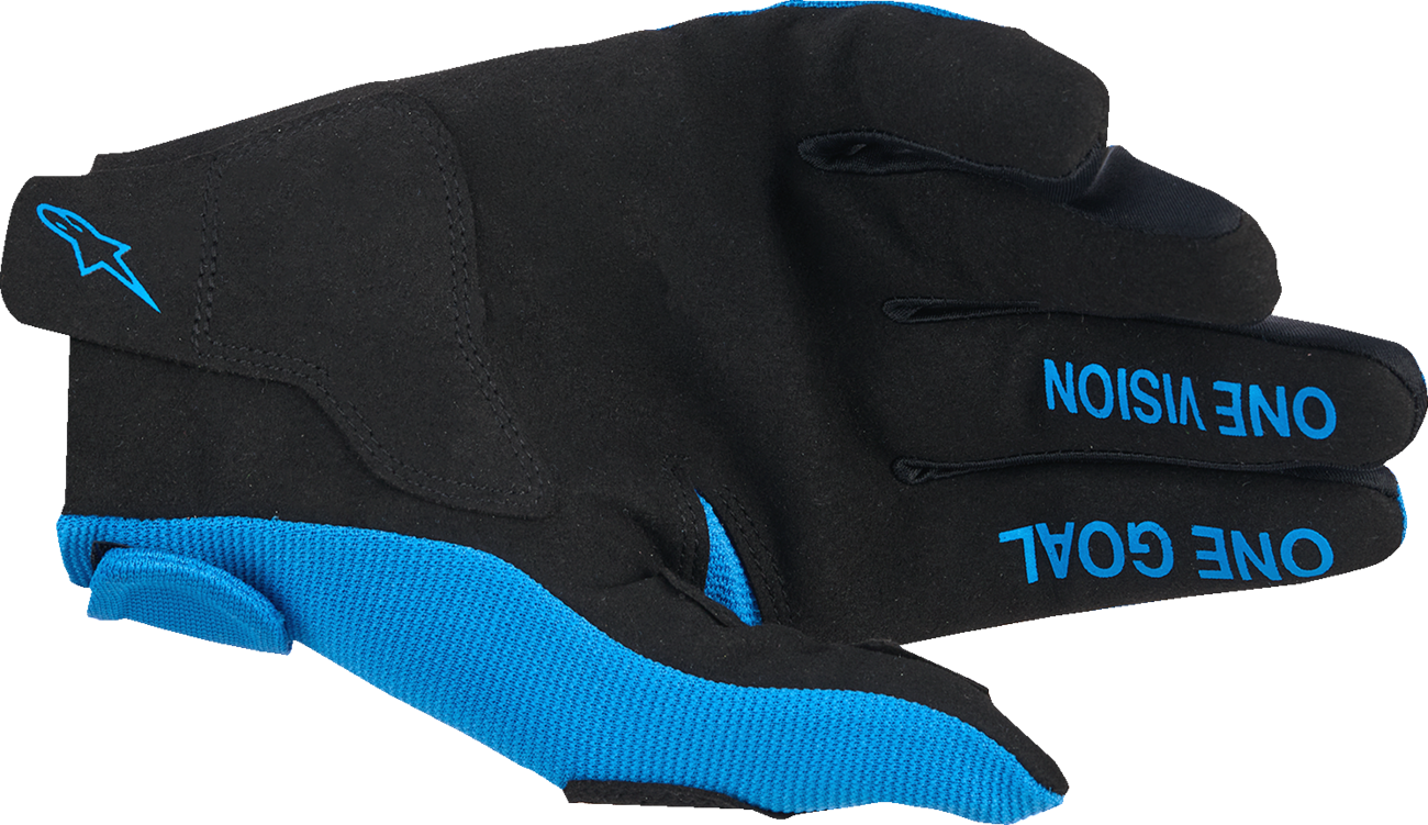 Alpinestars Youth Radar Gloves - UCLA Blue/White, 2XS - Lightweight, Comfortable Motorcycle Gloves