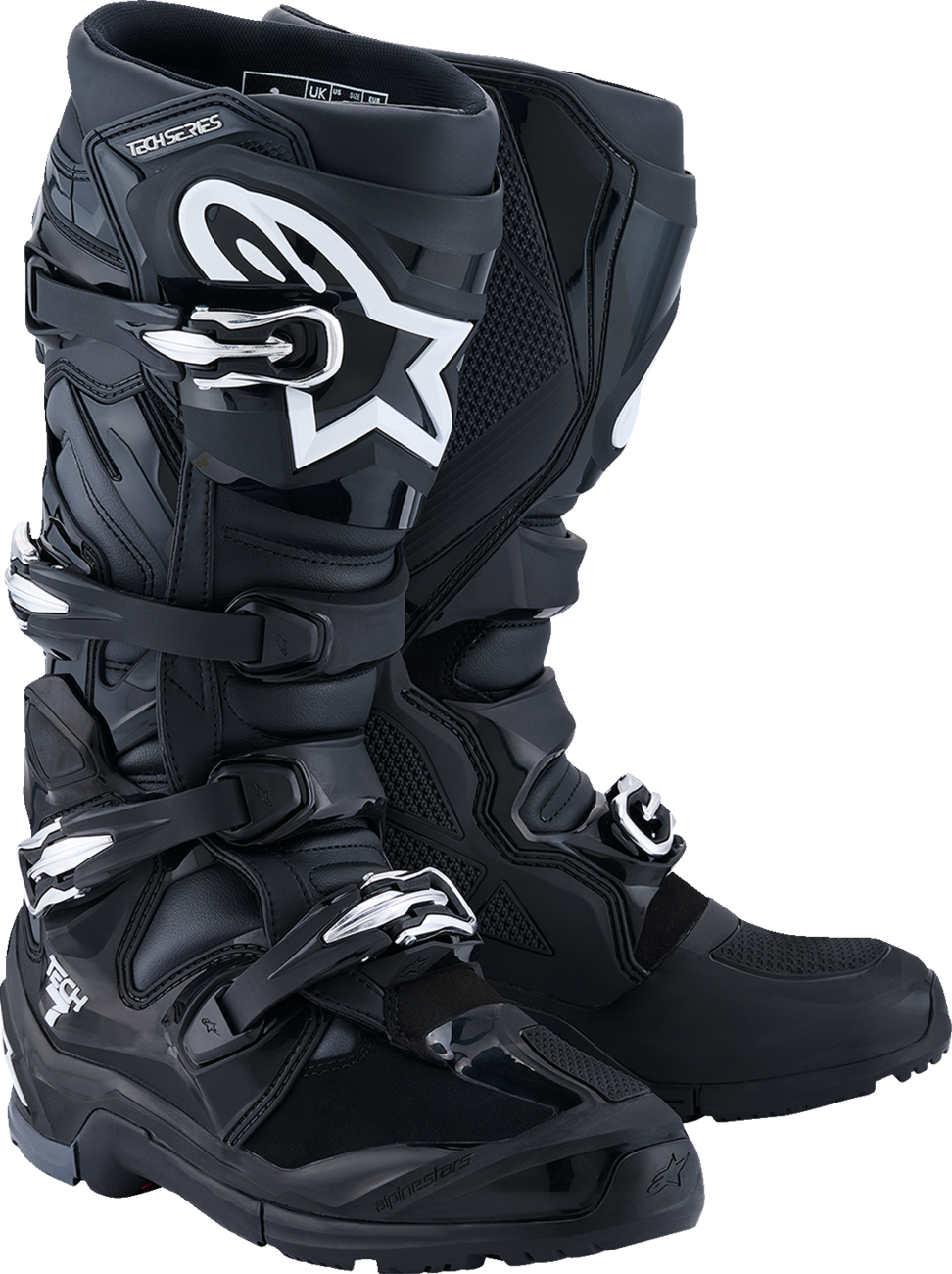 Alpinestars Tech 7 Enduro Boots - Black/Anthracite/White, US 13 - Part 2010426-140-13