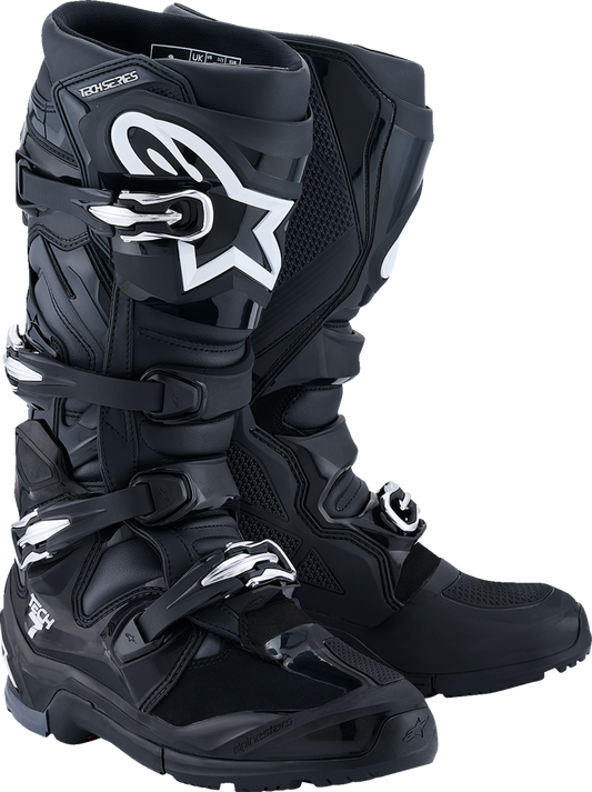 Alpinestars Tech 7 Enduro Boots - Black/Anthracite/White, US 13 - Part 2010426-140-13