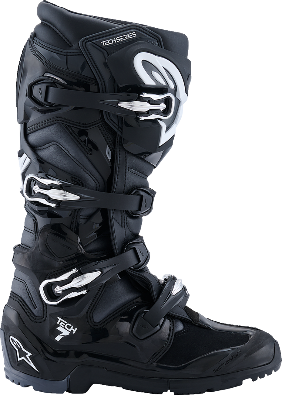 Alpinestars Tech 7 Enduro Boots - Black/Anthracite/White, US 13 - Part 2010426-140-13