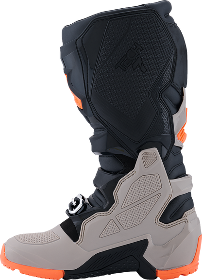 Alpinestars Tech 7 Enduro Boots - Black, Light Gray & Bright Red, US 6 | Part 2010426-1562-6
