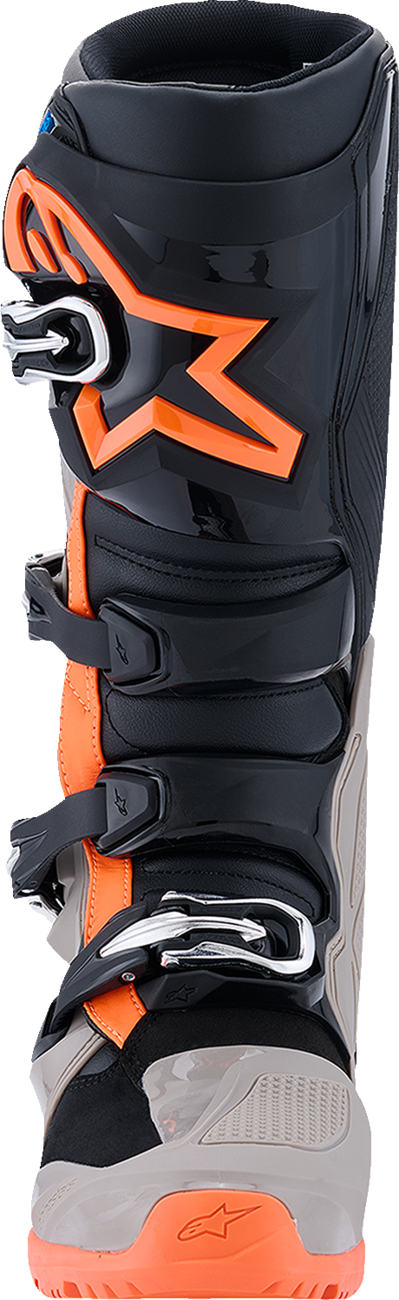 Alpinestars Tech 7 Enduro Boots - Black, Light Gray & Bright Red, US 6 | Part 2010426-1562-6