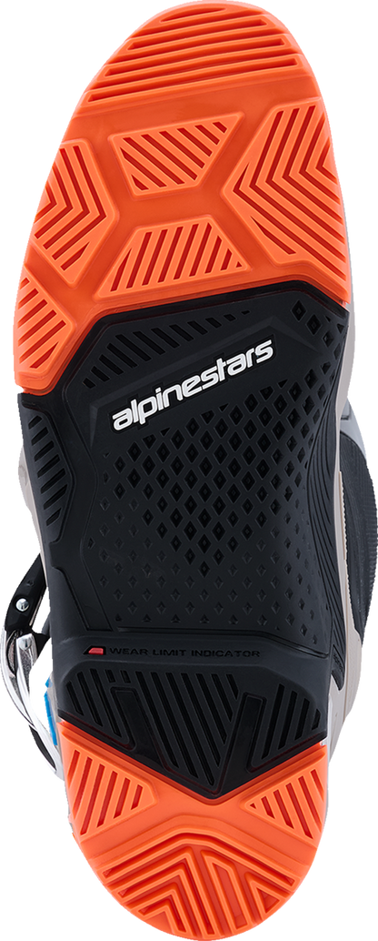 Alpinestars Tech 7 Enduro Boots - Black, Light Gray & Bright Red, US 6 | Part 2010426-1562-6