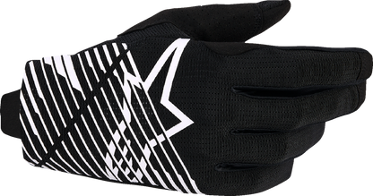 Alpinestars Radar Pro Gloves - Black and White, Size 2XL | Part Number 3560325-12-2X