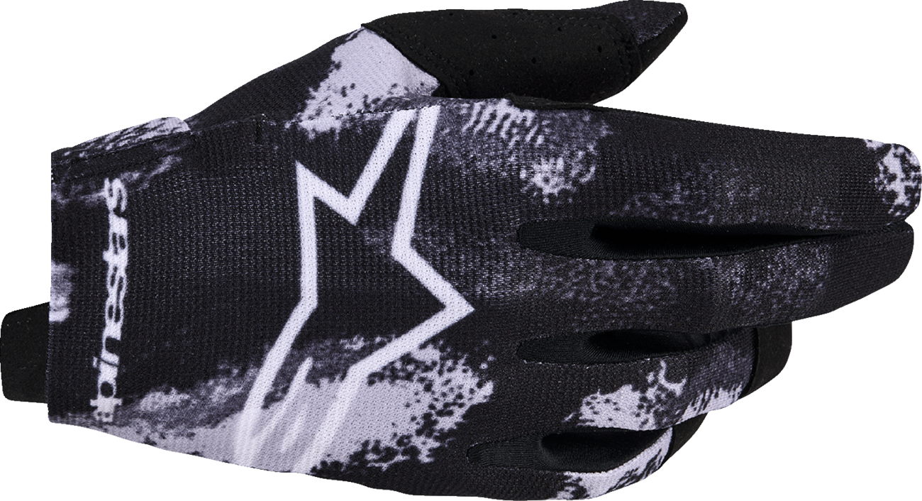 Alpinestars Radar Gloves - Camo Iron, 2XL - Superior Comfort and Durability for Motocross and Bike Riding