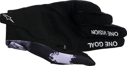Alpinestars Radar Gloves - Camo Iron, 2XL - Superior Comfort and Durability for Motocross and Bike Riding