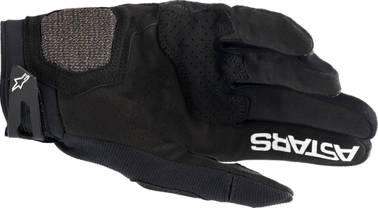 Alpinestars Megawatt V2 Off-Road Gloves - Black, Medium (Part Number 3565023-10-MD)