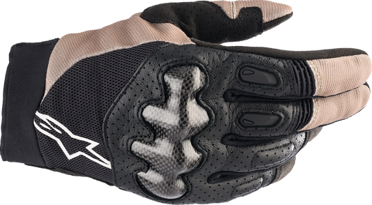 Alpinestars Megawatt V2 Off-Road Gloves - Stone/Black, 3XL (Part Number 3565023-9831-3X)