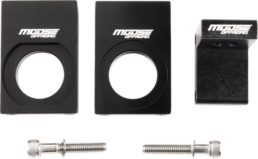 MOOSE OFFROAD Rear Axle Flag Mount for Suzuki RMZ/RMX W16-3501