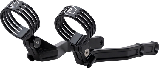 Legend Suspension Revo ARC External Reservoir Mounts - Black (Part #1313-0274)