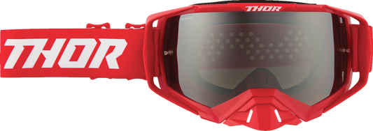 THOR Activate Goggle Flite Red with Silver Mirror Lens - Part 2601-3703