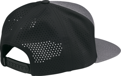 THOR Badge Hat - Heather Gray and Black, Part Number 2501-4459