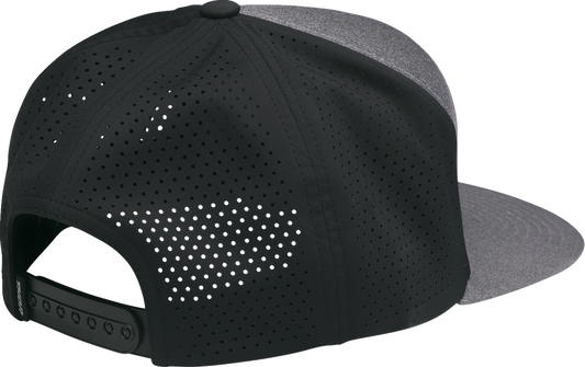 THOR Badge Hat - Heather Gray and Black, Part Number 2501-4459