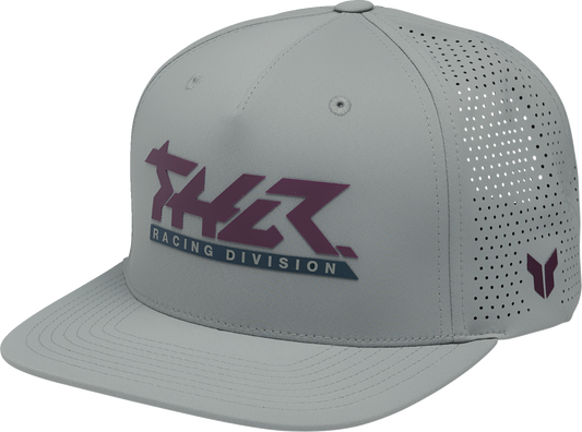THOR Vert Hat - Gray 2501-4461 with Five Panel AJ Fit and 3D Graphics