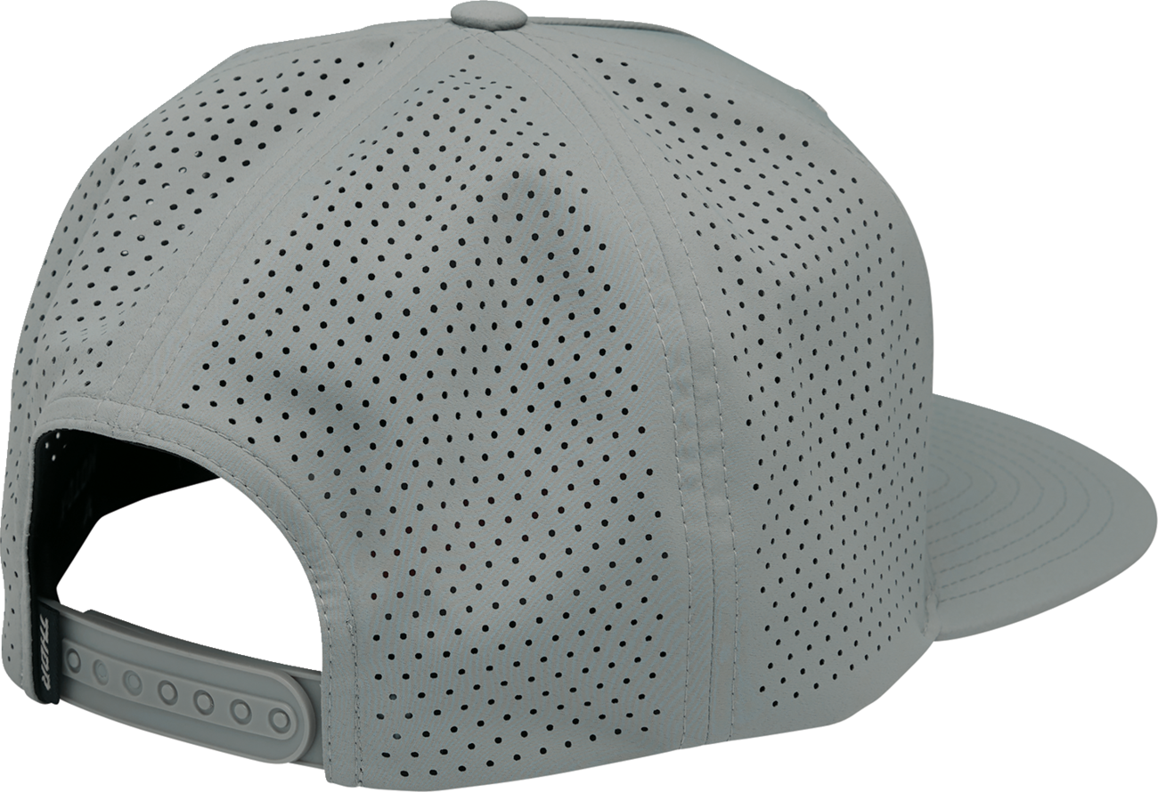 THOR Vert Hat - Gray 2501-4461 with Five Panel AJ Fit and 3D Graphics