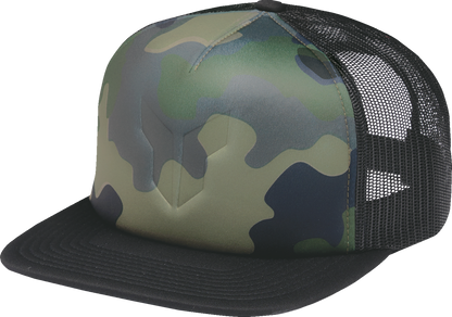 THOR Shadow Hat - Camo 2501-4467 Five Panel Snapback Foam Trucker with Embossed Icon
