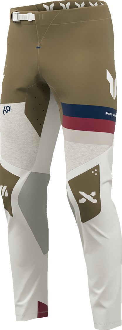 THOR Sportmode League Pants - White and Copper, US 31, Part #2901-12268