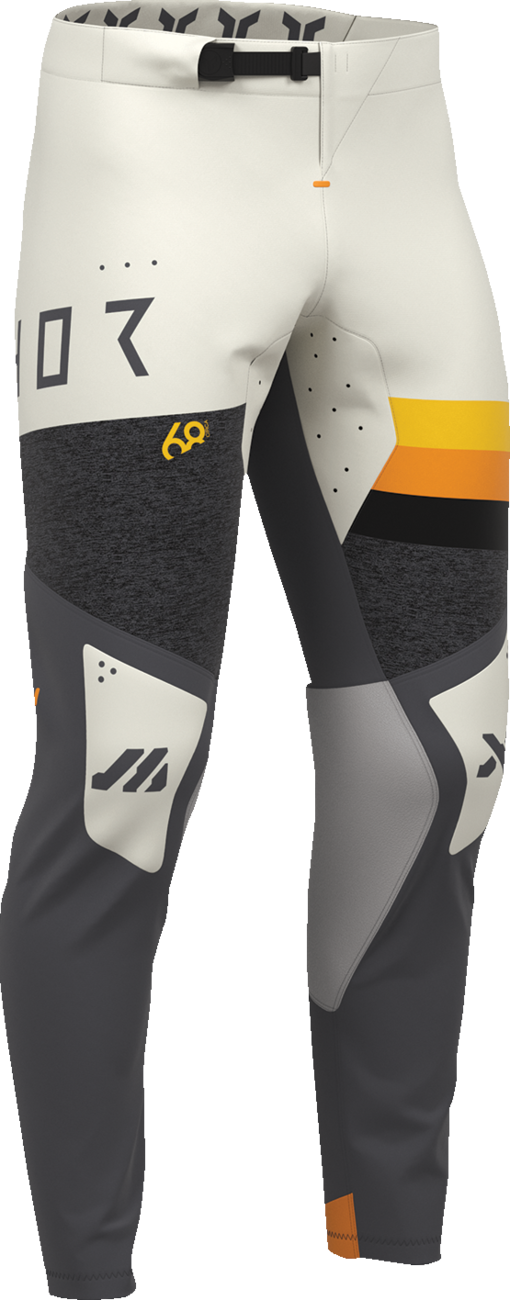 THOR Sportmode League Pants Charcoal and Vintage White US 33 - Part No. 2901-12280