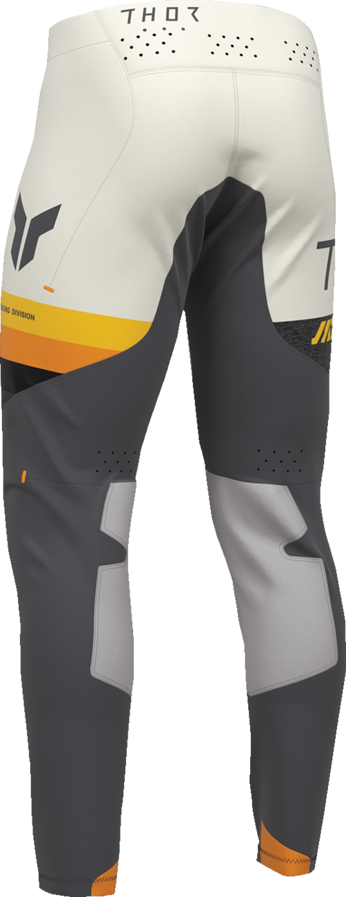 THOR Sportmode League Pants Charcoal and Vintage White US 33 - Part No. 2901-12280