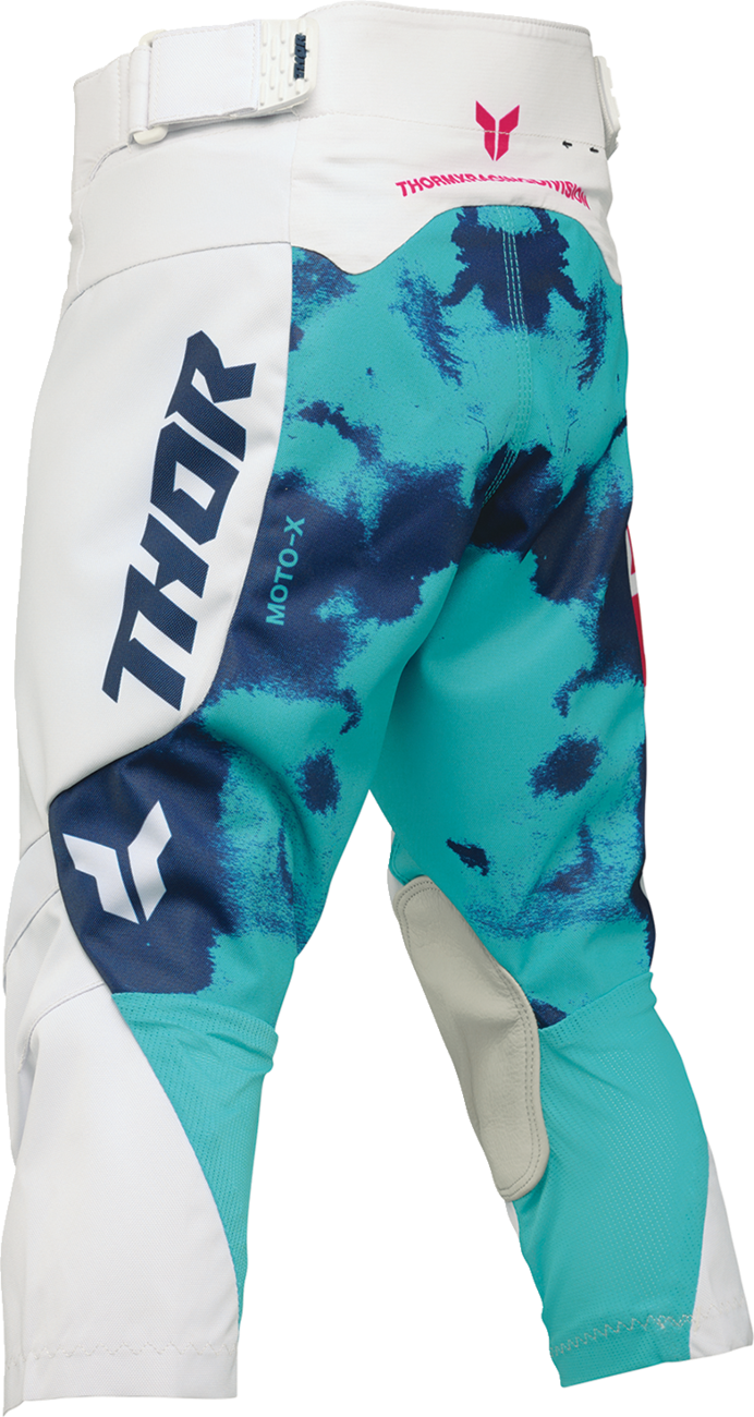 THOR Youth Launchmode Bleach Pants White/Aqua - US 24 - Part 2903-2624