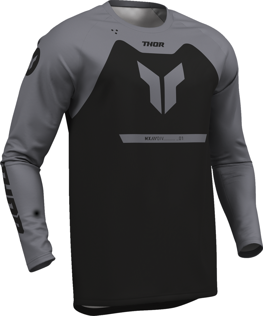 THOR Youth Ridemode Menace Jersey - Black, Part Number 2912-2690