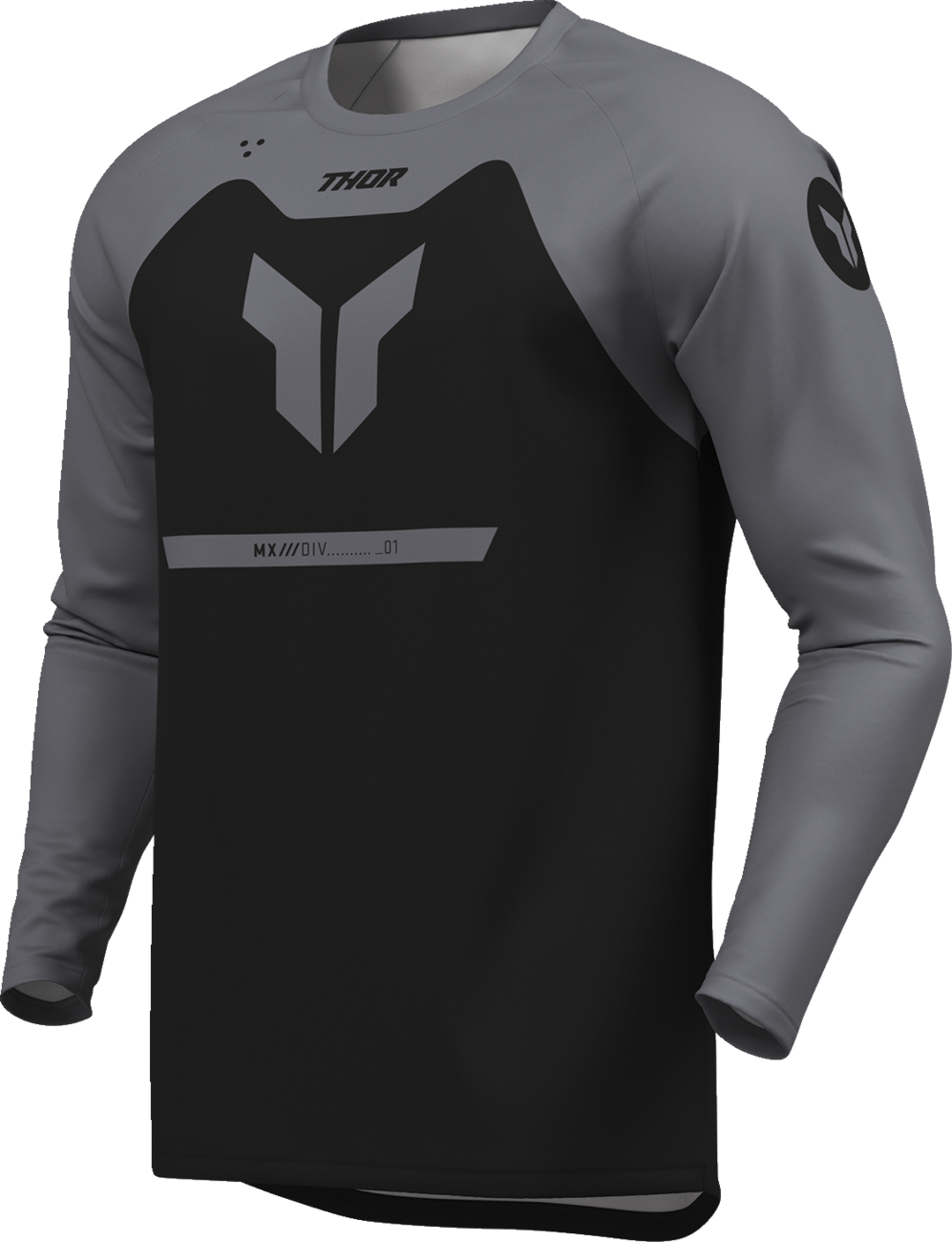 THOR Youth Ridemode Menace Jersey - Black, Part Number 2912-2690