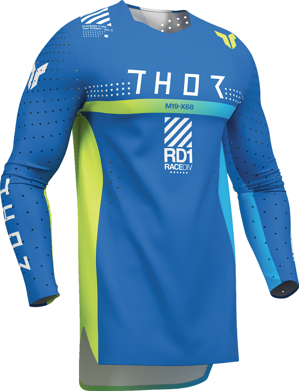 THOR Sportmode Synth Jersey 2XL - Blue | Part Number 2910-8380