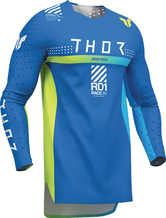 THOR Sportmode Synth Jersey 2XL - Blue | Part Number 2910-8380