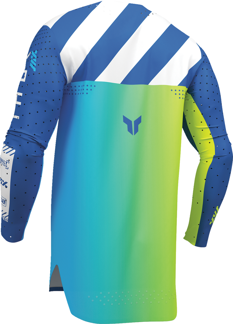 THOR Sportmode Synth Jersey 2XL - Blue | Part Number 2910-8380