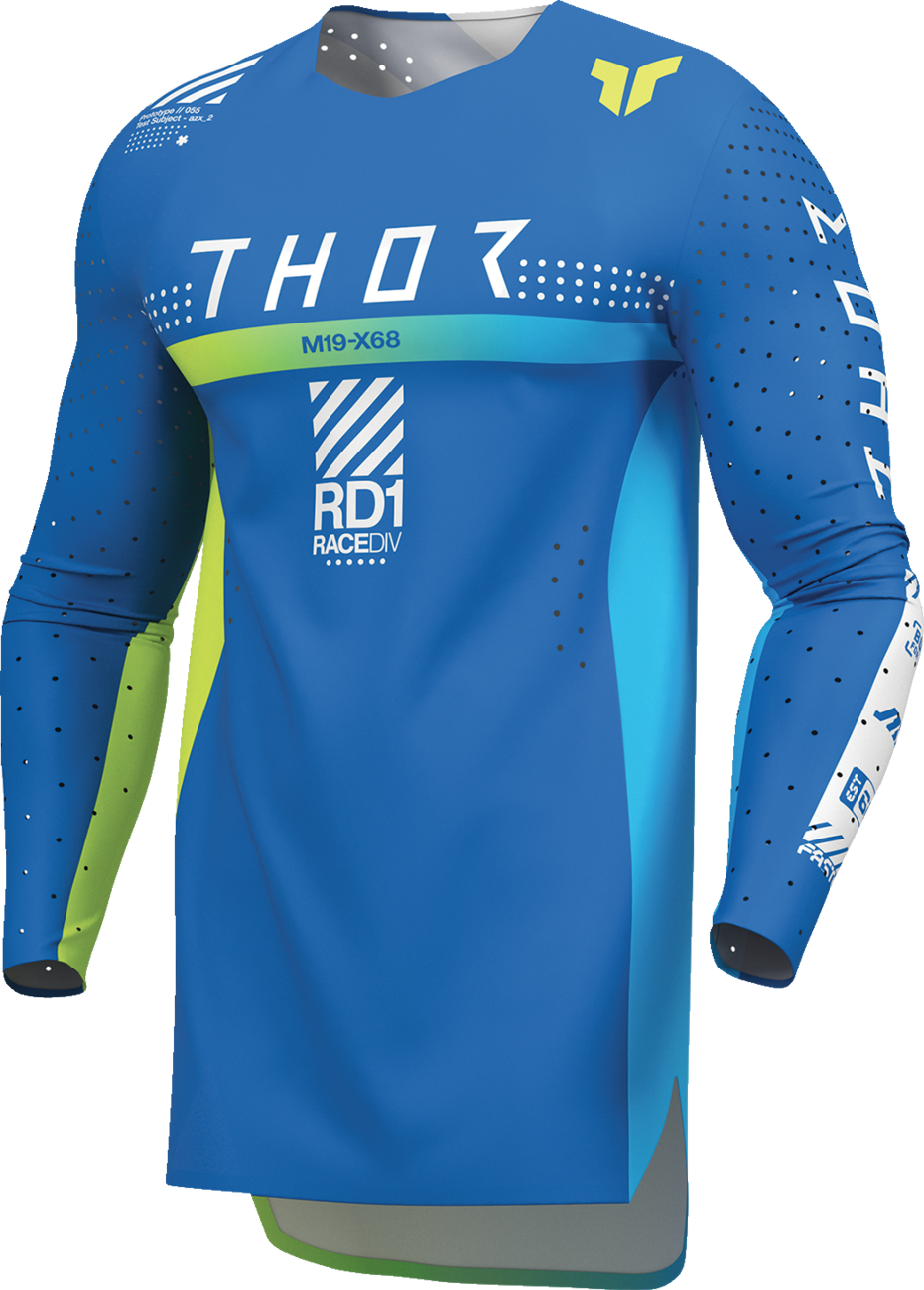 THOR Sportmode Synth Jersey 2XL - Blue | Part Number 2910-8380
