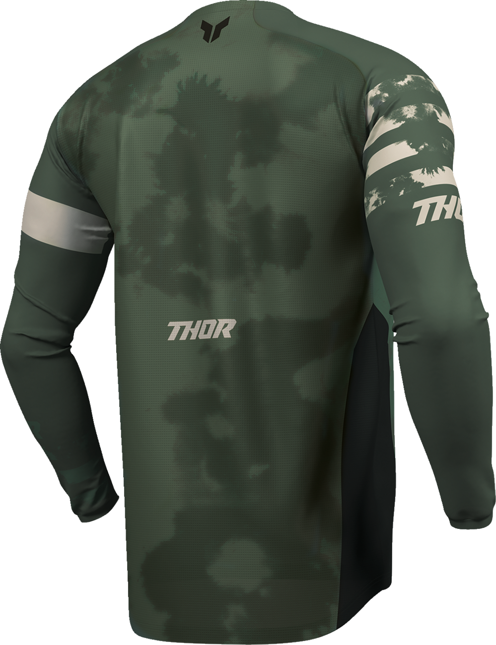 THOR Launchmode Bleach Jersey - Black/Camo Small (Part No. 2910-8394)