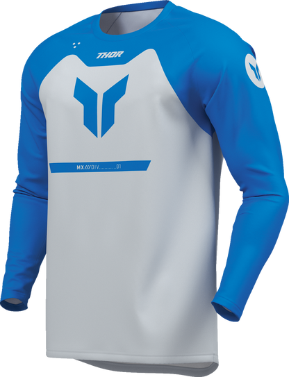 THOR Ridemode Menace Jersey - Blue - Medium by THOR (Part No. 2910-8700)