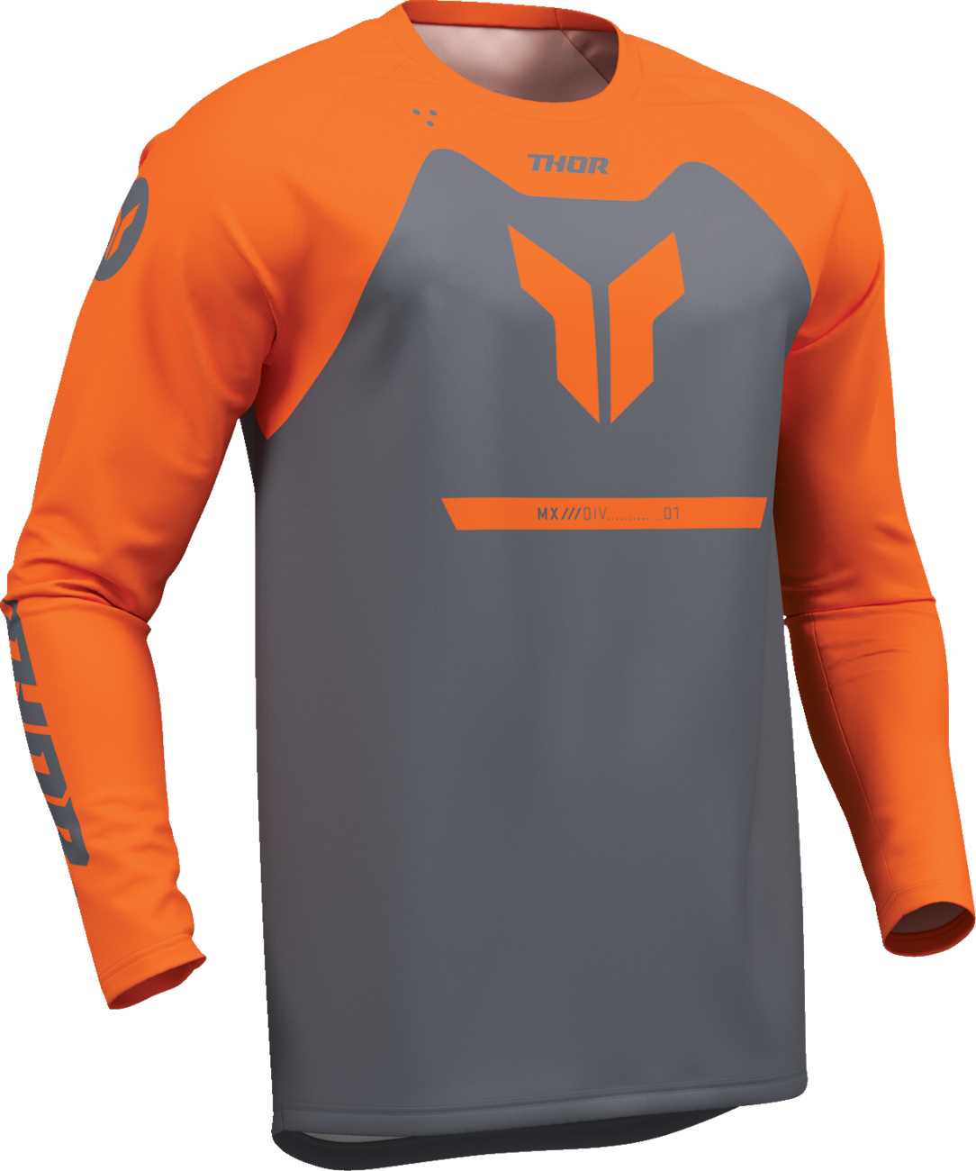 THOR Ridemode Menace Jersey - Charcoal 4XL - Part 2910-8726