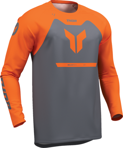 THOR Ridemode Menace Jersey - Charcoal 4XL - Part 2910-8726