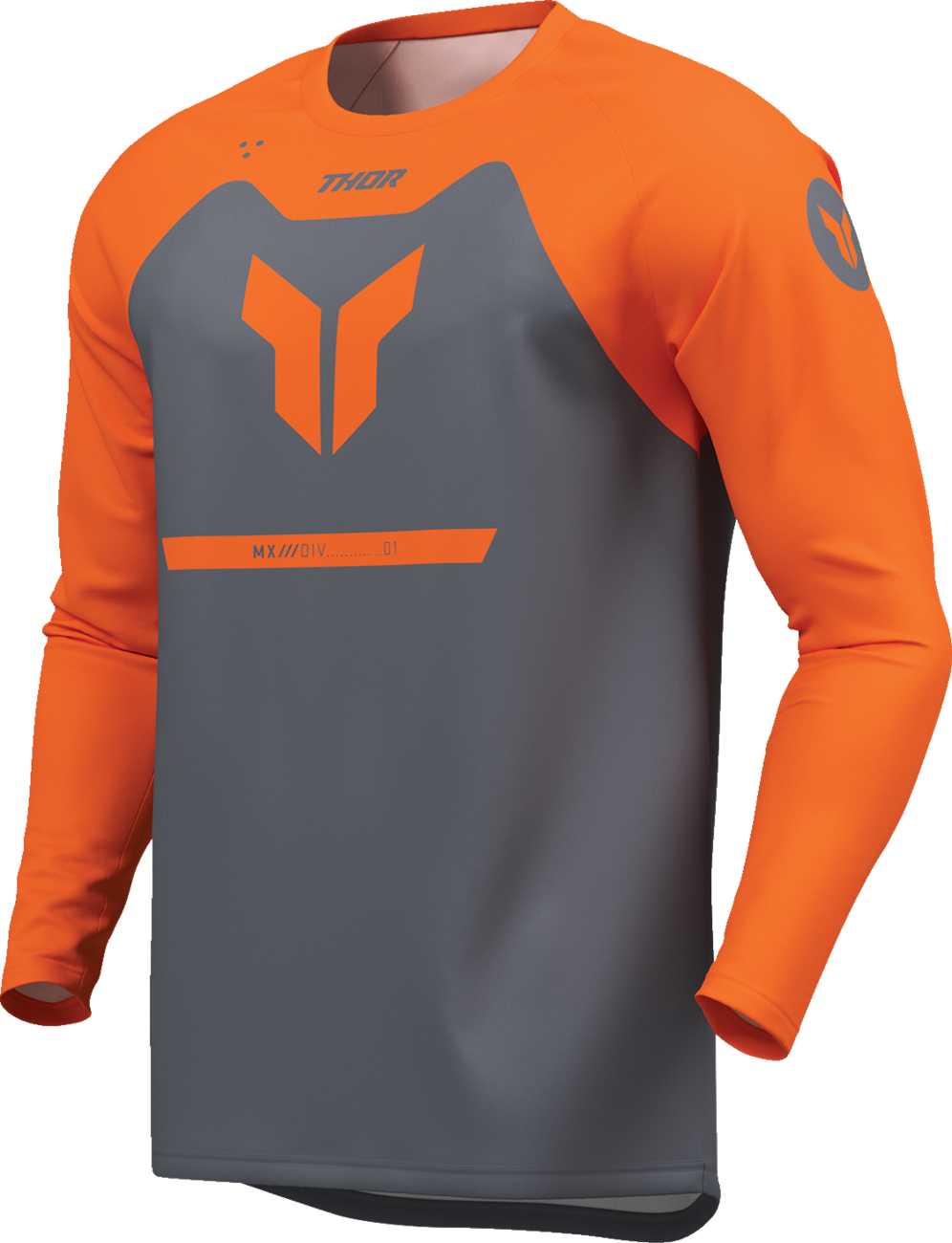 THOR Ridemode Menace Jersey - Charcoal 4XL - Part 2910-8726